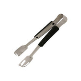 Zodiac Heat Resistant Black Polypropylene Handle Tongs 9"